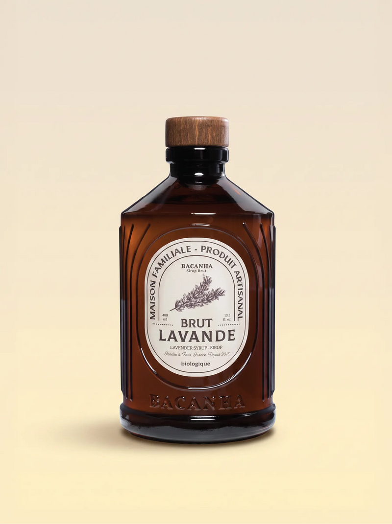 Bacanha Sirop Brut Lavanda — Sirope natural ecológico