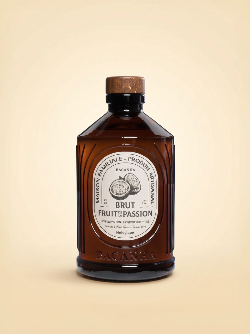 Bacanha Sirop Brut Maracuyá — Sirope natural ecológico