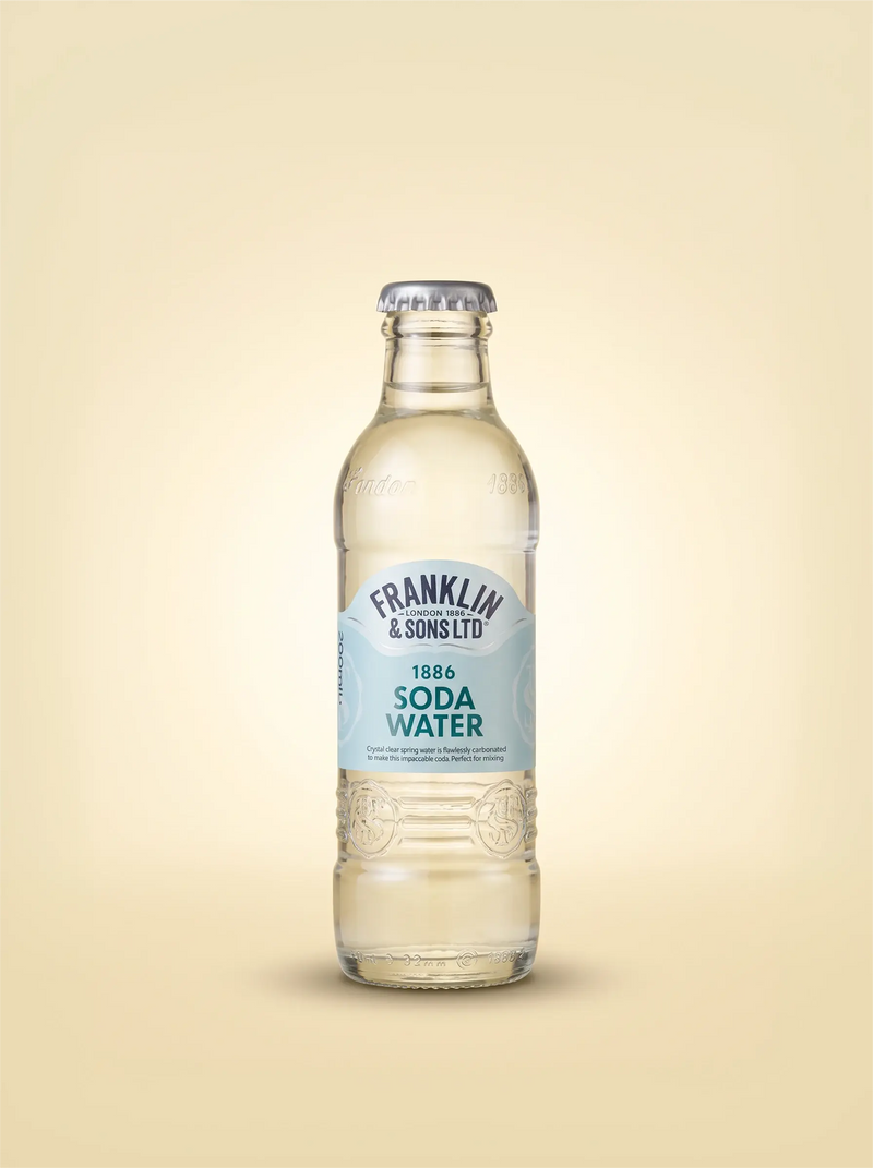 Franklin & Sons Soda Water — Agua de soda premium