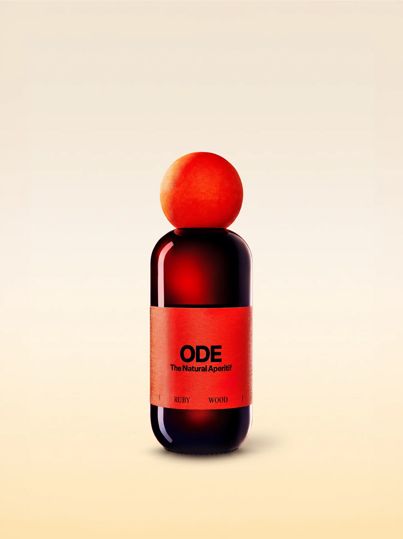 ODE Ruby Wood — Aperitivo botánico natural alemán