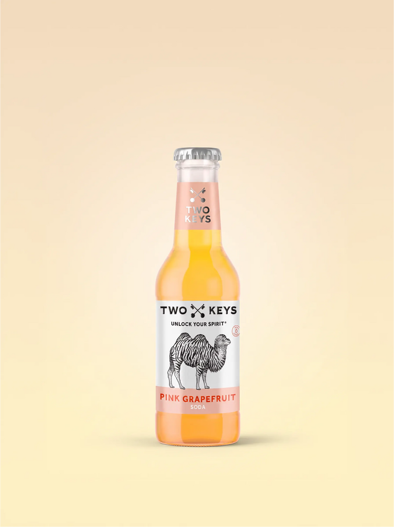 Two Keys Pomelo Soda — Mixer Natural sin azúcar añadido